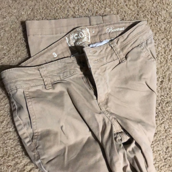 SO Bootcut Khakis - Picture 3 of 5